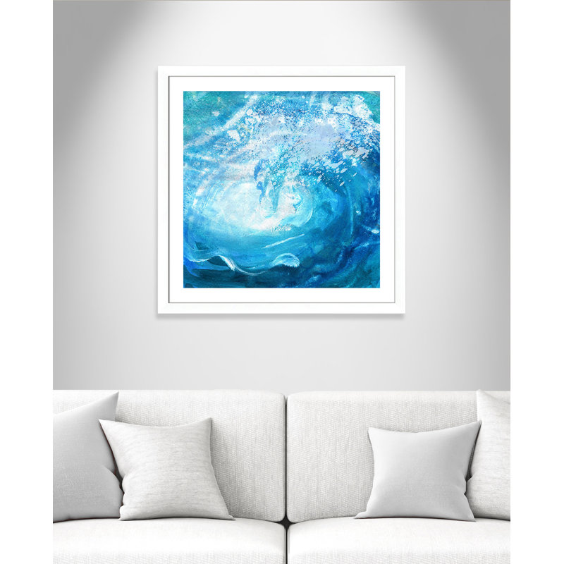 Batina «The Wave», impression encadrée