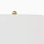 Lampe de table moderne en laiton poli L 26 po avec interrupteur à bouton et abat-jour en lin L chariot-1675941240