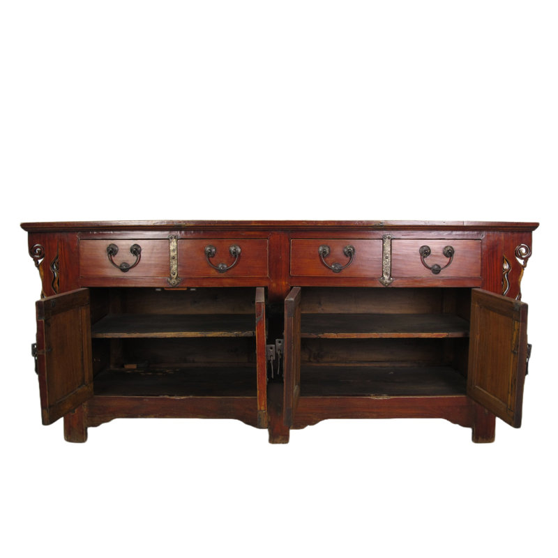 Asian Classic 78'' W Solid Wood Sideboard