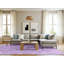 Tapis mauve tissé à la machine-68680776