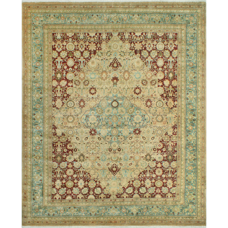 Vegetable-dyed Pak-Persian Cebrail Lt. Brown Rug