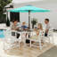 Parasol de patio 9 pi avec base-133047205