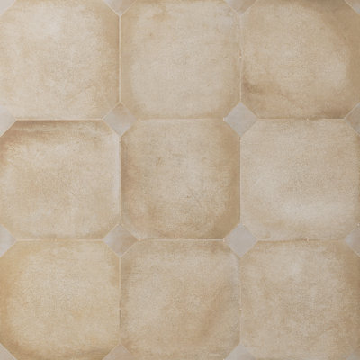 Laverton Octagon W/Taco 7-7/8 In. X 7-7/8 In. Porcelain Floor And Wall Tile