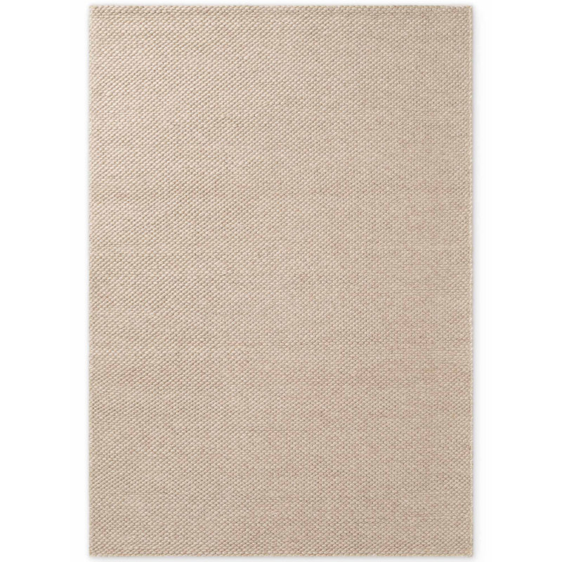 Lyon Wool Hand Woven Area Rug, Rectangle 160 x 230 cm, Light Brown