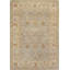 Agra Wool Oriental Area Rug in Beige