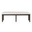 Banc 1pc Siège rembourré en bois