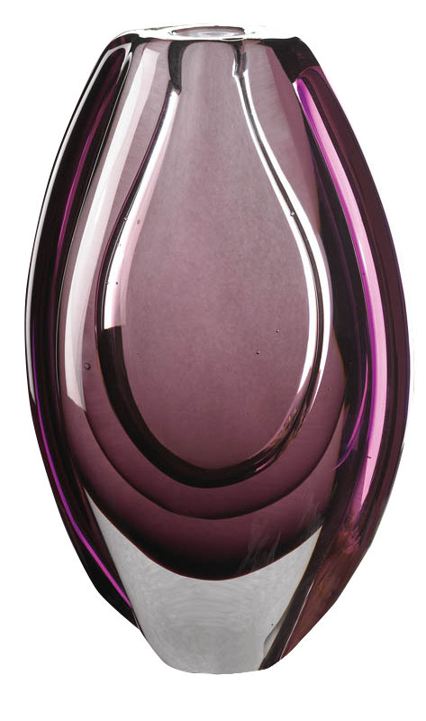 Vase en verre Winkler, Orchidée sauvage
