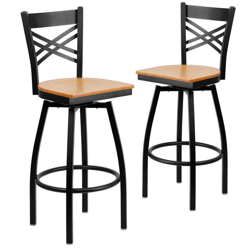 Tabouret de bar Cammie, Cerisier, 2