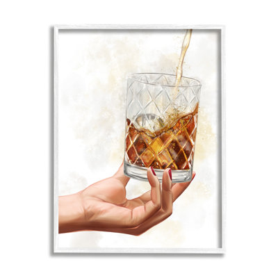 " Pouring Liqueur Glass Beverage " by Ziwei Li