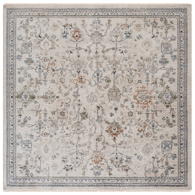 Grove Performance Oriental Rug, Square 6'7"