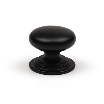 Matt Black Cup & Coordinating Knobs 