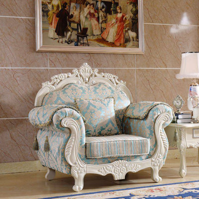 American-style light luxury fabric sofa
