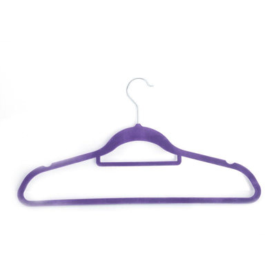 Cintre en velours antidérapant pour robe / chandail / chandail