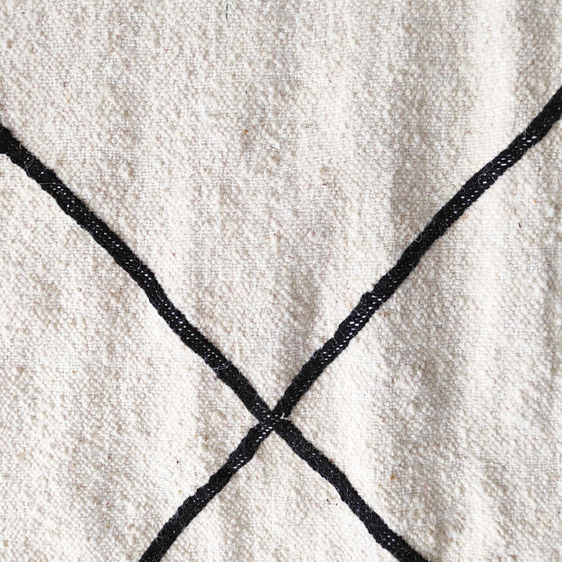 Wool Geometric Indoor Rug
