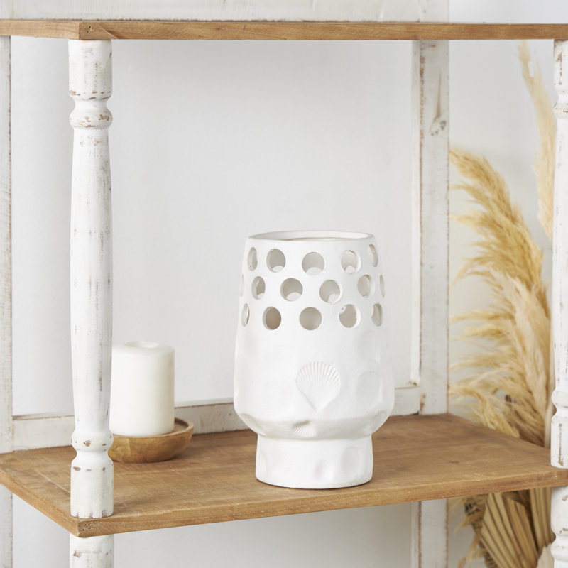 Vase décoratif en céramique Boleyn, H 10,35 po x l 6,6 po x P 6,55 po