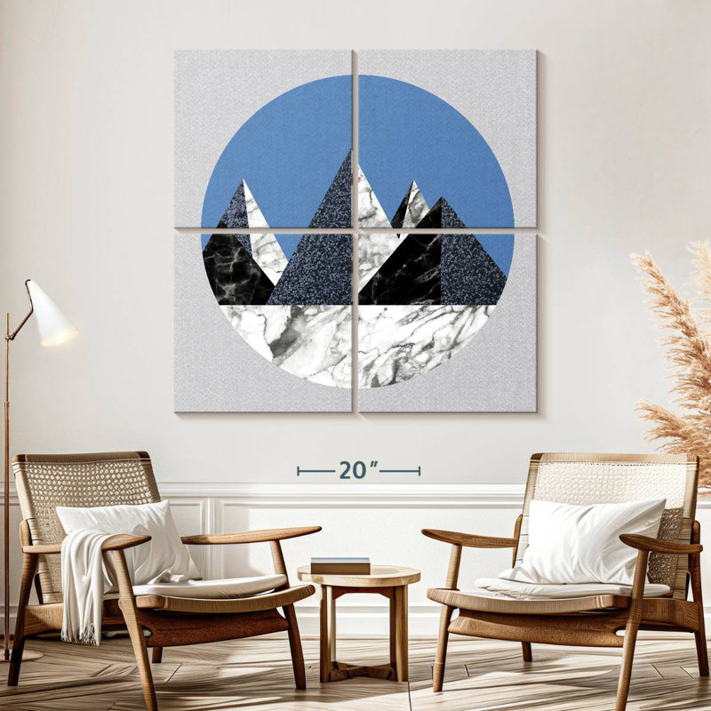 Alvord Basic Mountain, 57" H x 57" W