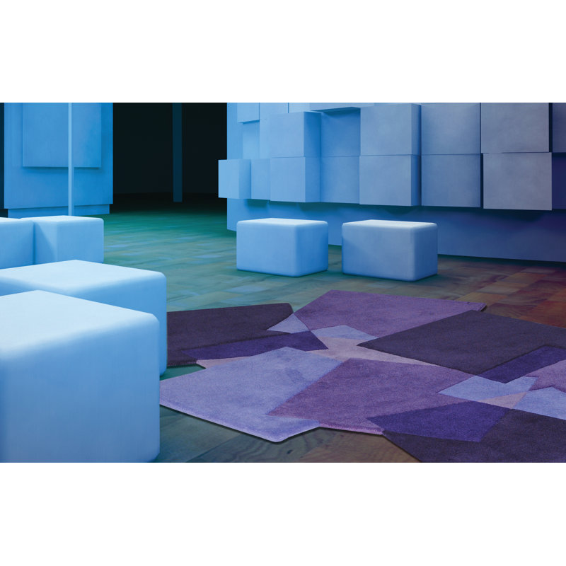 Pebbles Geometric Wool Hand Woven 170cm X 240cm Area Rug