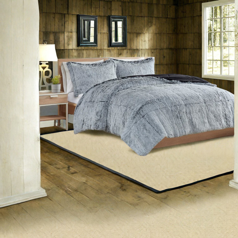 Luxurious Shaggy Bedding Sets, Polyester Comforter, Modern And Cozy
