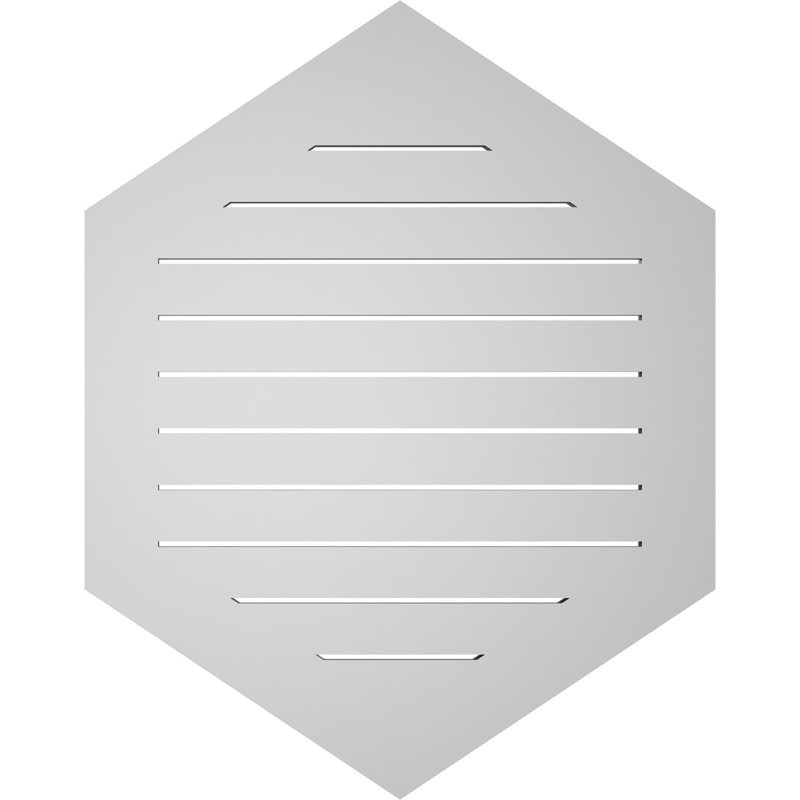 Pente verticale verticale en uréthane 8 pi, H 1 po x l 30 po x L 38 po