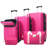 Hardside Luggage Set 5 Piece With Bags