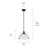 11" 1-Light Dome Pendant-1043177767