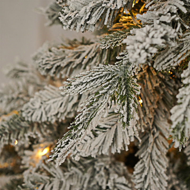 Ensemble d'arbres de Noël artificiels pré-éclairés