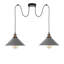 Lofton 2 - Light Gold Cluster Pendant-1041453576