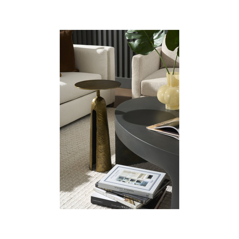 Metal Martini Table - Gold, Gold