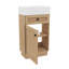 Tablette de meuble-lavabo réversible 18,5 po