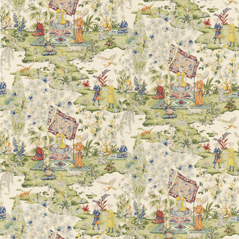 Baret Lodi Garden 100% Cotton Fabric, Ivory