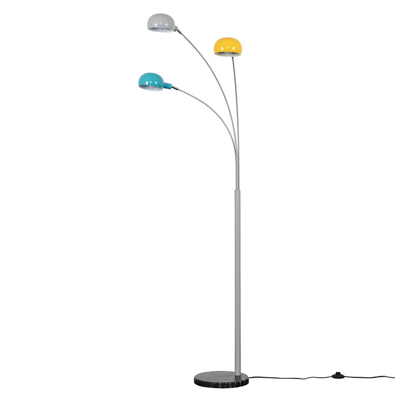 Derosier 192cm Tree Floor Lamp, No, Cool Grey
