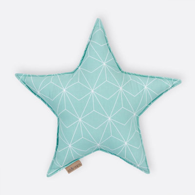 Weiße, Dünne Diamante Geometric Novelty Cushion