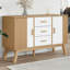 Buffet en bois massif 44,9 po Kennewick-157399001