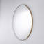 Baum Nordic Round Bathroom Framed Mirror Wall Hanging-436418426-436418422