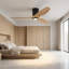 Seyra Smart Hugger LED Ceiling Fan-1358296773-1358296777-1358296782