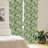 Abstract Semi-Sheer Rod Pocket Curtain Panels-45075404