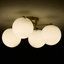 Glass Semi Flush Mount
