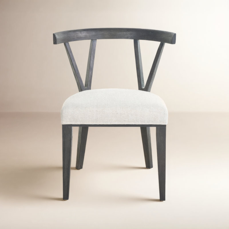 Dwell Upholstered Dining Chair, Black