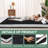 Paoli Japanese Floor Mattress, 4" Thick Sherpa Fleece Futon Mattress, Roll Up Sleeping Pads, Reversible and Portable Folding Foam Floor Bed Tatami Mat-870936146-871074159
