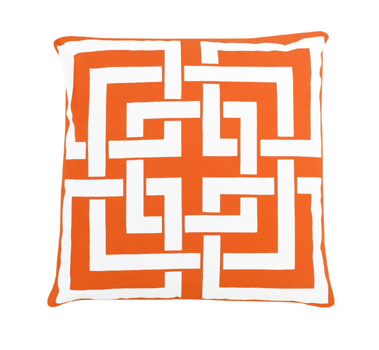Coussin Zaira, Orange