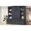 L'armoire d'entrée multifonctionnelle comporte des rails coulissants pour un grand espace de rangement, combinant astucieusement une unité de rangement avec un design d'entrée en forme d'arbre. Idéal pour les salons et les couloirs, bleu-533468527