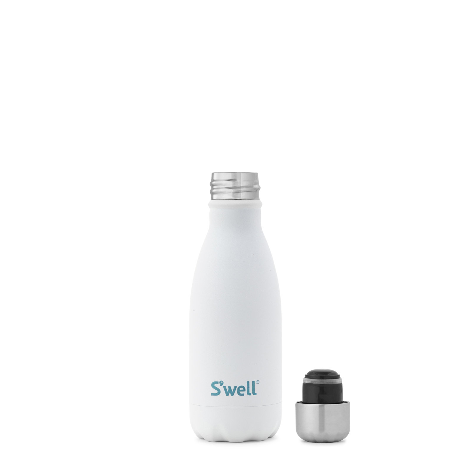 S'well Stainless Steel Triple-Layered Vacuum-Insulated Water Bottle, Moonstone, 9.oz