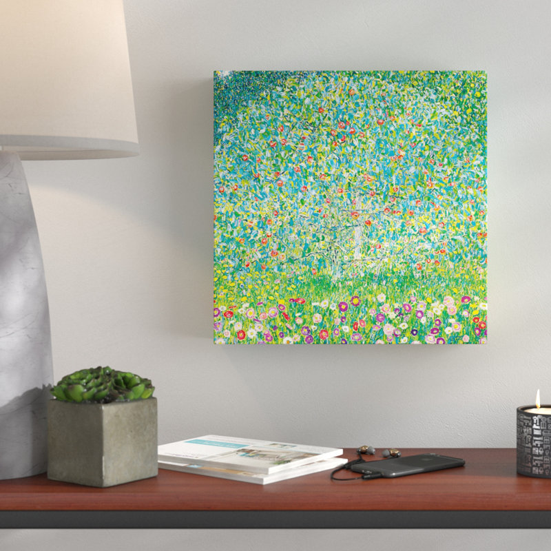 Gustav Klimt - Wrapped Canvas Painting, 35cm H x 35cm W