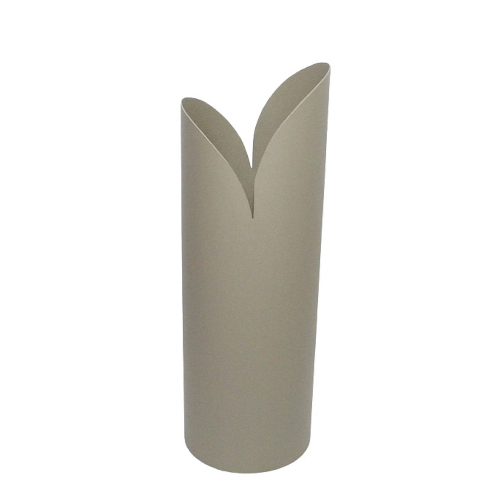 Jenny Iron Table Vase, 15.75" H x 5" W x 5" D, Ivory