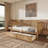 Traditional Style Rattan Daybed with 2 Drawers-384277236-399893489