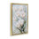 Printemps, art floral sur toile flottant, design par LSR Creative Studio