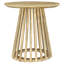 Ensemble de tables basses et de tables d'appoint Diana Natural Mango 2 pièces (seulement avec table basse)