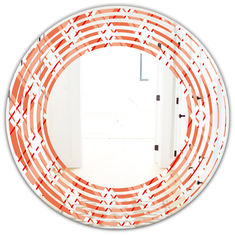 Miroir mural à carreaux I Wave, 31,5 po x 31,5 po
