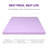 Merrillville Alwyn Home Premium 2-Inch Memory Foam Mattress Topper with Cooling Gel-337462297-349719785