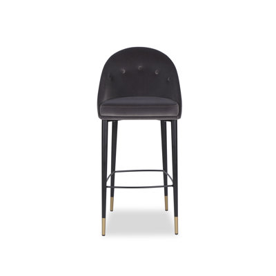 Arden Upholstered Counter Stool with Metal Frame